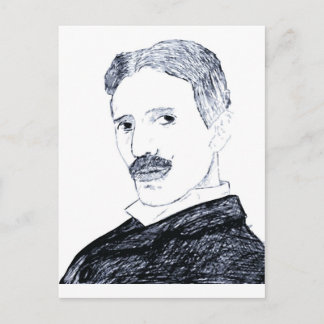 Tesla Postcard