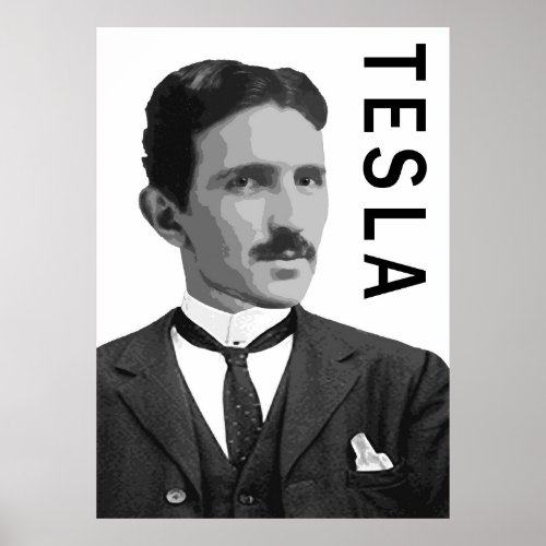 TESLA POSTER