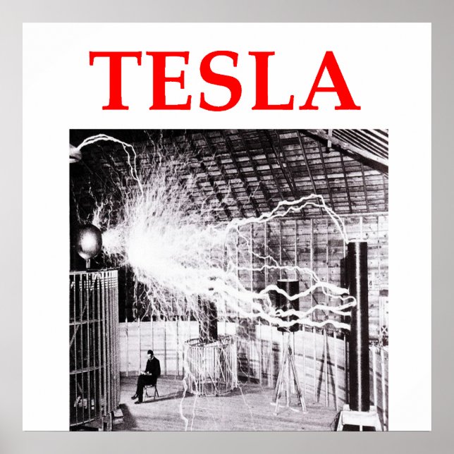 tesla poster (Front)