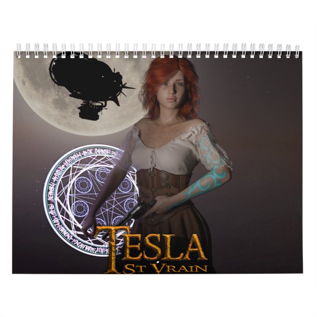 Tesla St. Vrain Calendar (Cover)