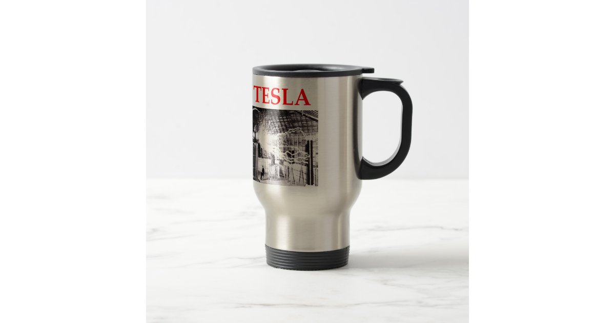 tesla travel mug