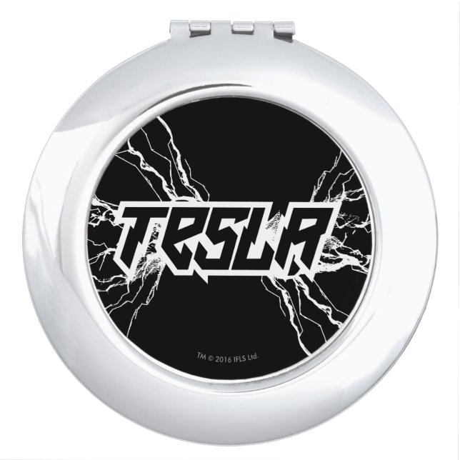 Tesla Vanity Mirror (Front)