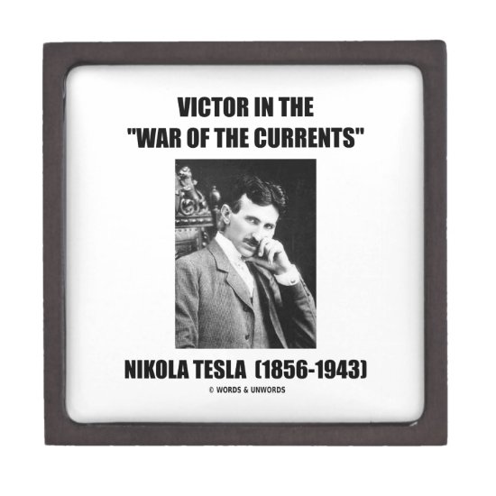 Tesla Victor In The War Of The Currents Physics Gift Box