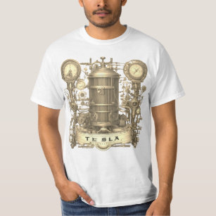 Tesla vintage engine T-Shirt