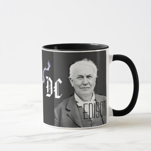 Tesla vs Edison Mug (Right)