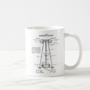 teslacoil, Wireless Transmission of Energy! Coffee Mug