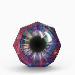 Tesla's Eye Fractal Design Acrylic Award<br><div class="desc">Tesla's Eye Fractal Design</div>