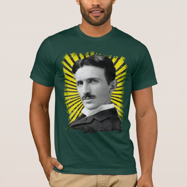 Tesla's light T-Shirt (Front)