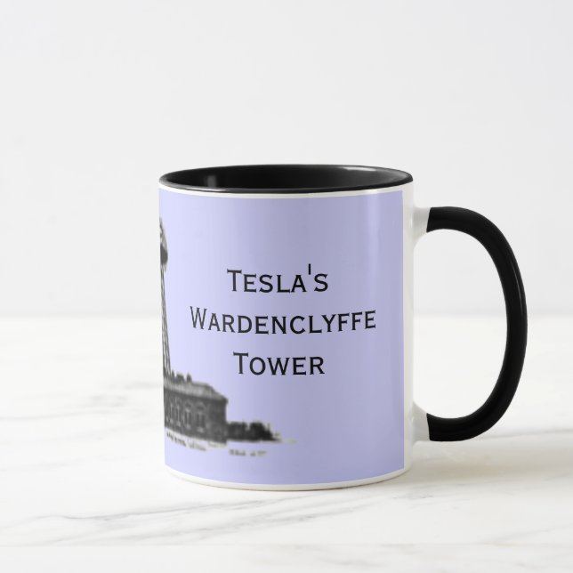 Tesla's Wardenclyffe Tower mug (Right)