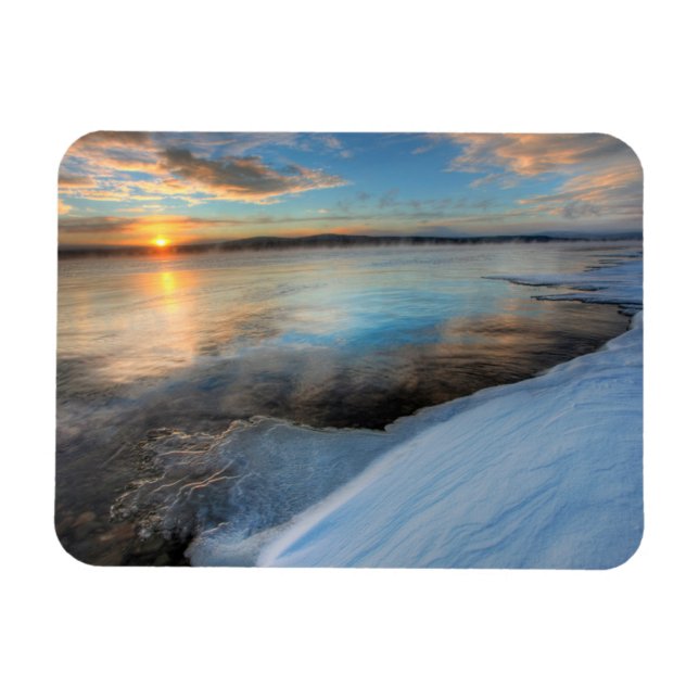 Teslin Lake After A Clearing Storm, Yukon Magnet (Horizontal)