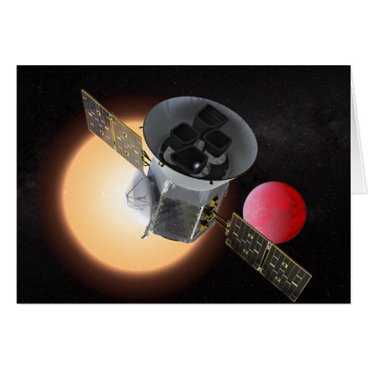TESS Planet Hunter Spacecraft Cards (Front Horizontal)