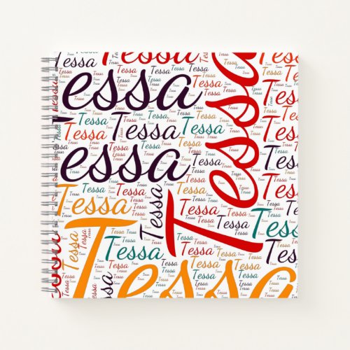 Tessa Notebook