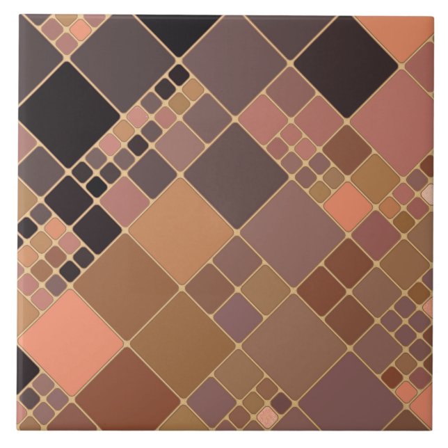 Tessera II Ceramic Tile (Front)