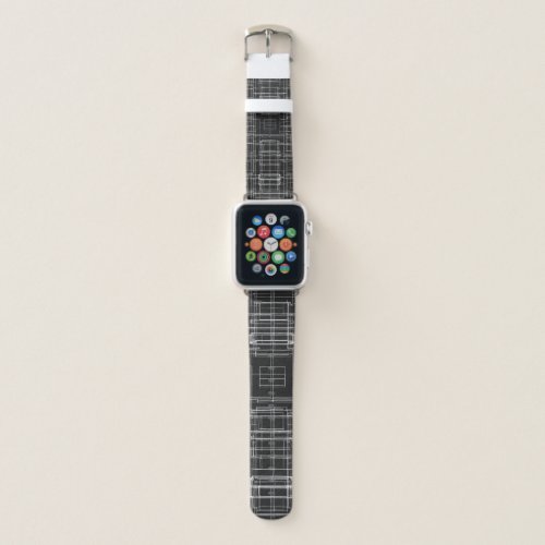 Tesseract Hypercube Symbols Apple Watch Band