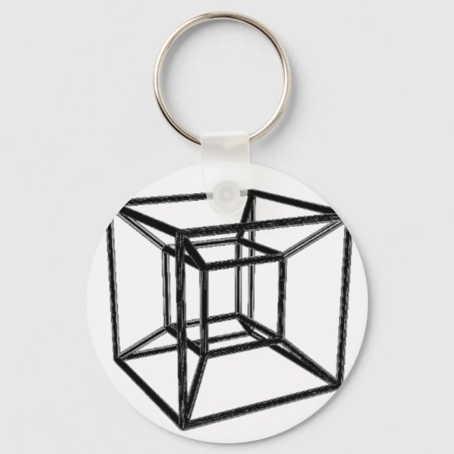 Tesseract Keychain (Front)