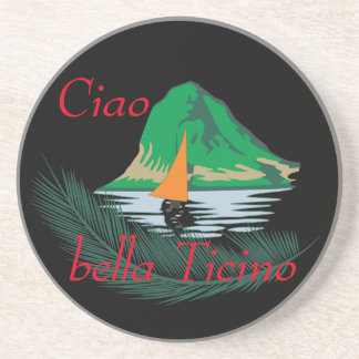 Tessin - Ticino - Schweiz - Svizzera Bierteller Sandstone Coaster