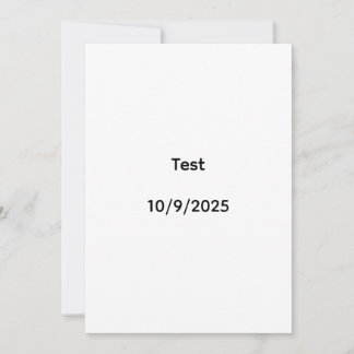 Test 10/9/2025 invitation