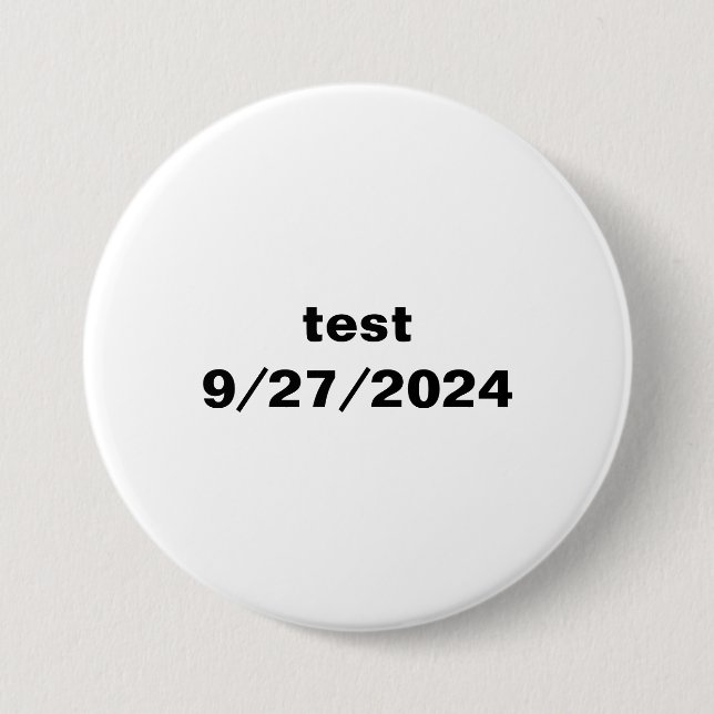 test button (Front)