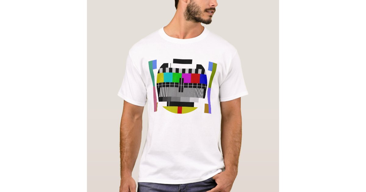 tv test pattern shirt