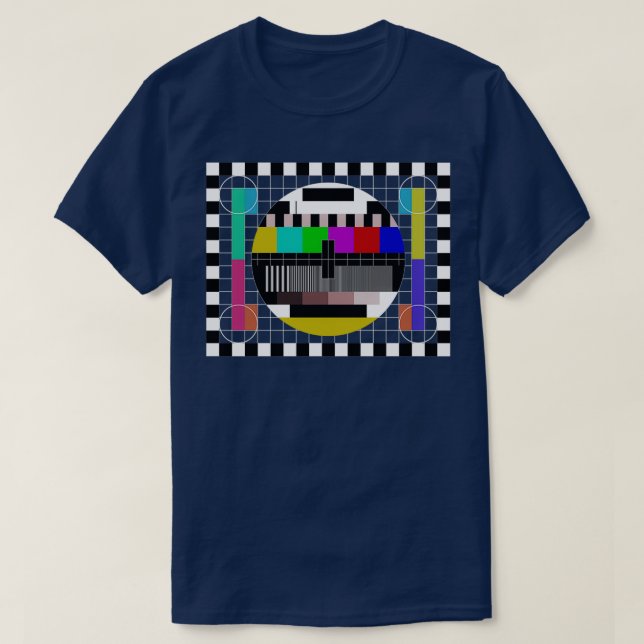 Test card Test pattern Test image TV T-Shirt (Design Front)