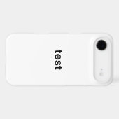 test Case-Mate iPhone case (Back (Horizontal))