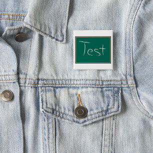 Test Chalkboard School Classroom  Button