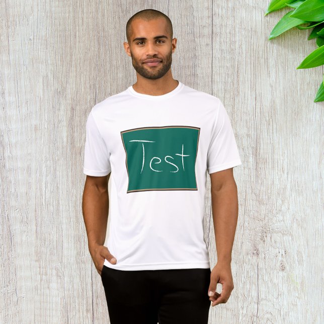 Test Chalkboard School Classroom  T-Shirt (Creator Uploaded)