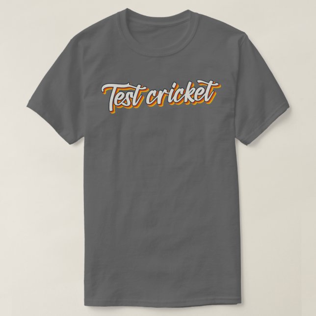 Test cricket1  T-Shirt (Design Front)