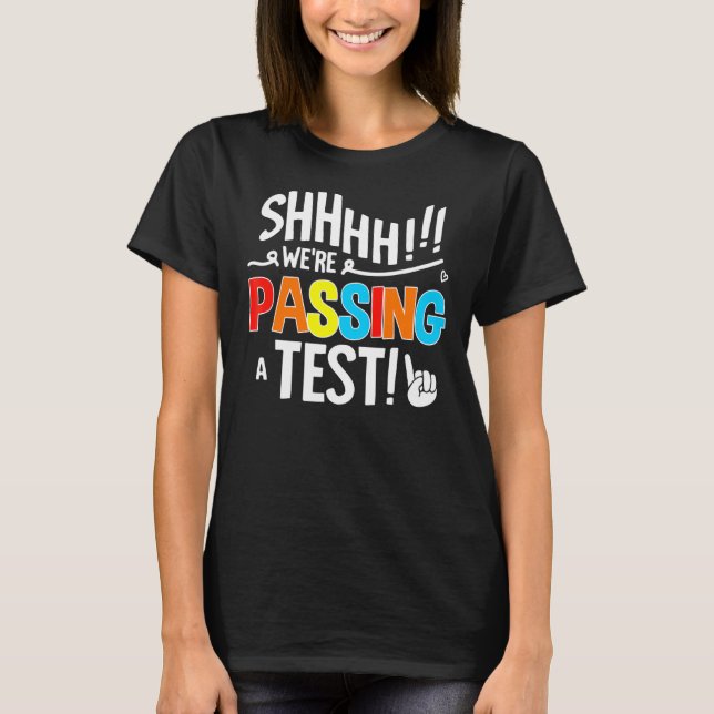 Test Day Fsa Staar Test Exam Teaching Teacher Stud T-Shirt (Front)