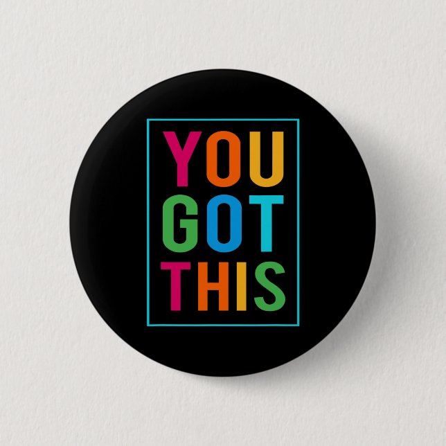 Test Day Mode On Teacher Testing Ideas School 1  Button (Front)