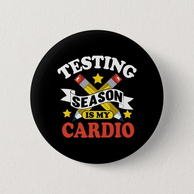 Test Day Testing Shirts For Women Teachers  Button (Front)