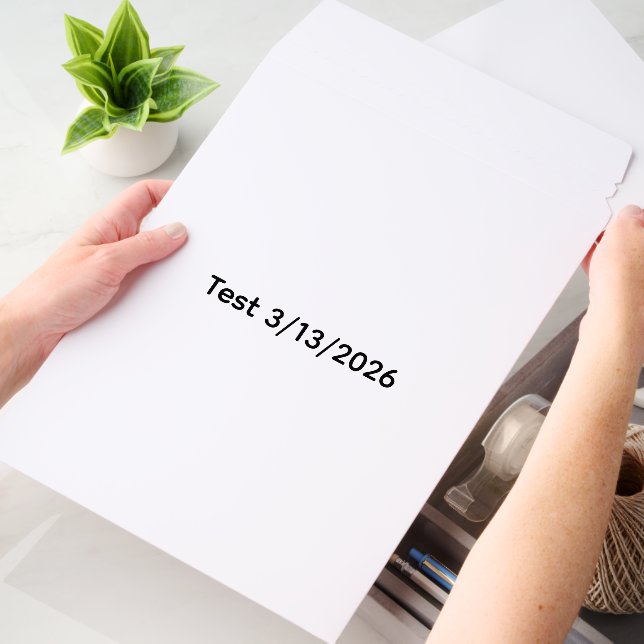 test envelope mailers (Desk)