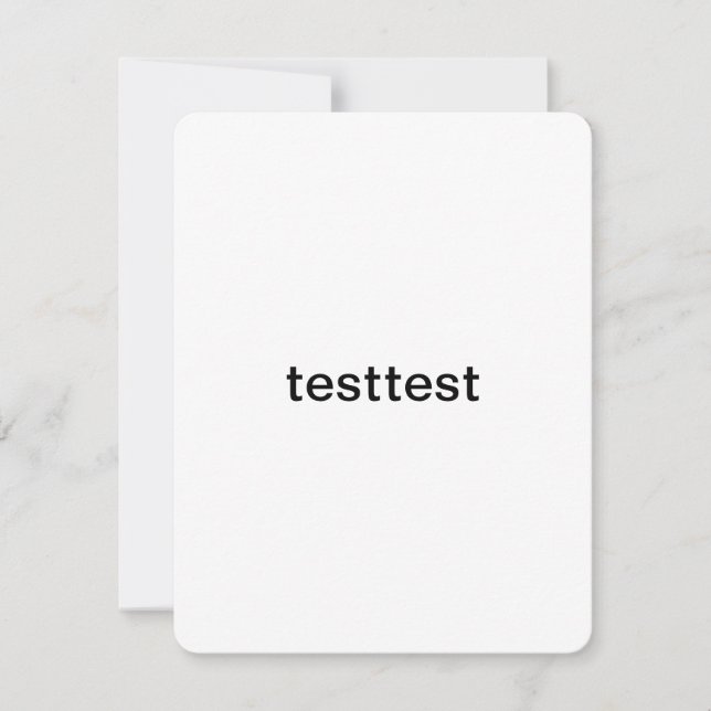 test holiday card (Front)