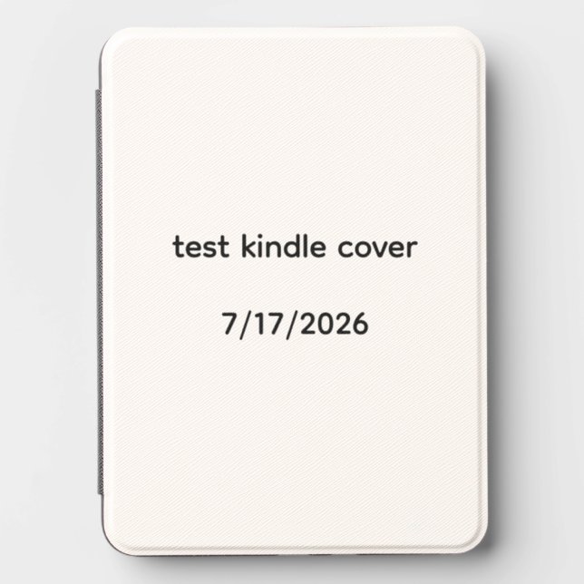 test kindle cover 7/17/2026 (Front)