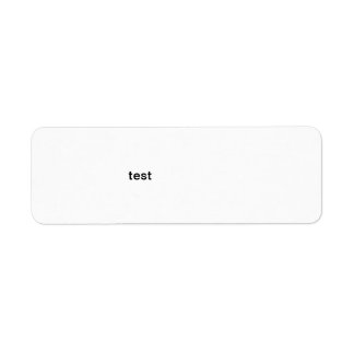 test label
