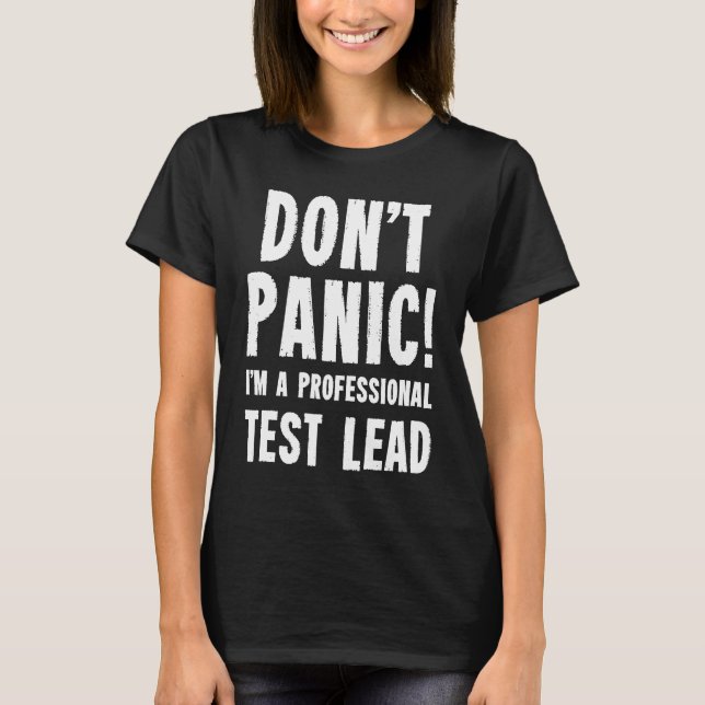 Test Lead T-Shirt (Front)