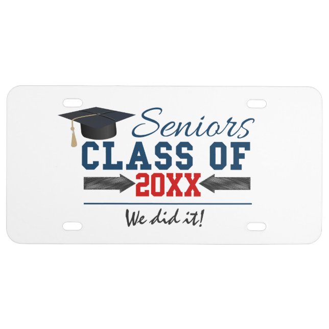 test license plate (Front)