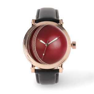 Test Match Red Cricket Ball Watch