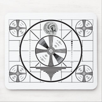 test pattern mouse pad