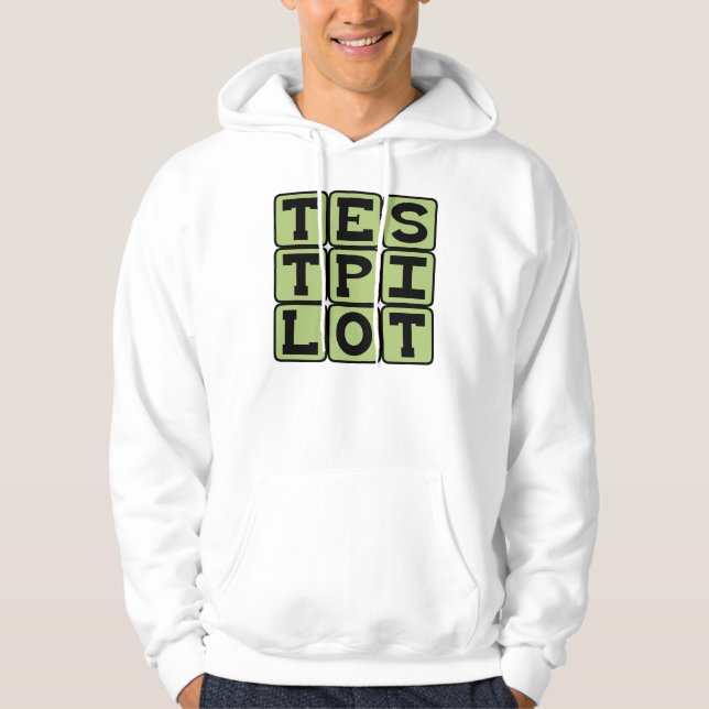 Test Pilot, Airborne Adventurer Hoodie (Front)