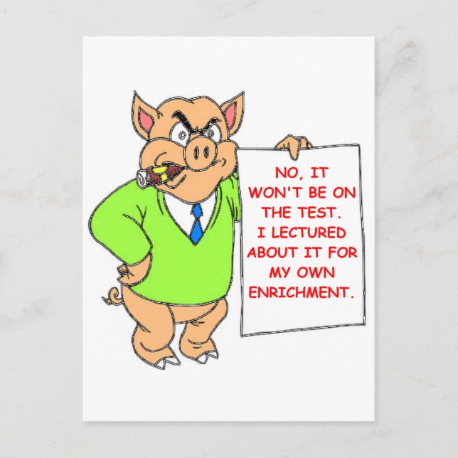 TEST POSTCARD (Front)