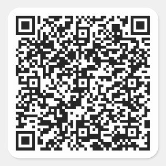 test qr code url param square sticker