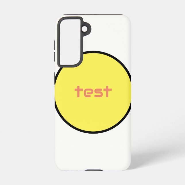 test samsung galaxy case (Back)