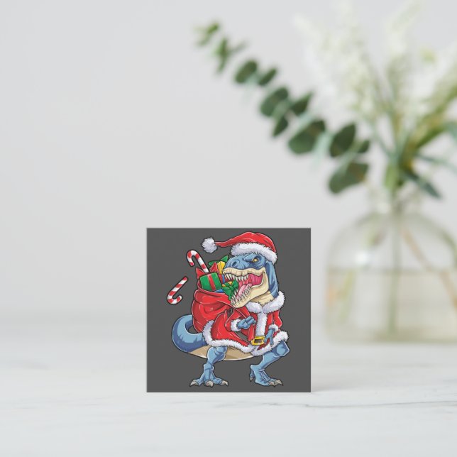 test  square business card (Standing Front)