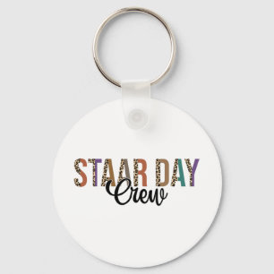 Test Staar Day Crew Mode On Teacher Testing Ideas  Keychain