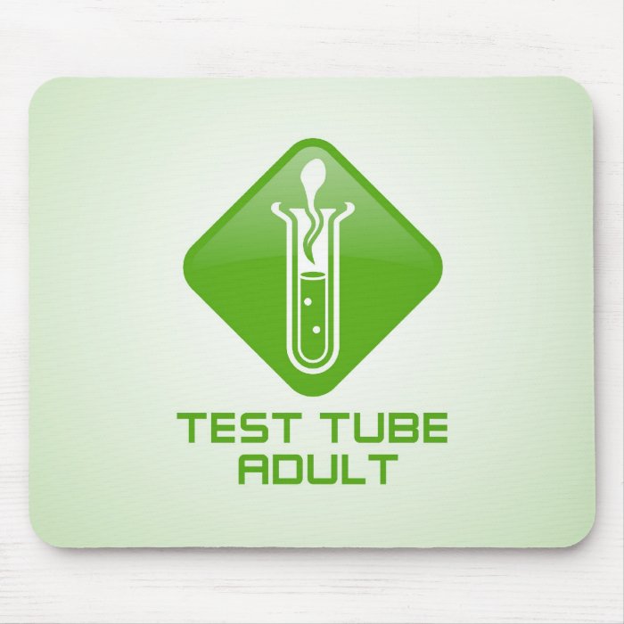 Test Tube Adult Mouse Pads