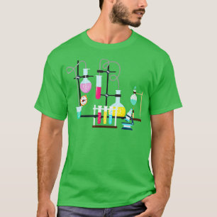 Test tube Chemistry Laboratory Science Funny Gift  T-Shirt