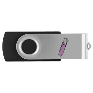 Test tube flash drive