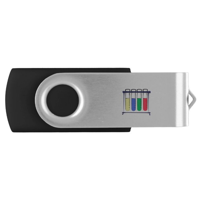 Test Tube Shelf Flash Drive (Front)