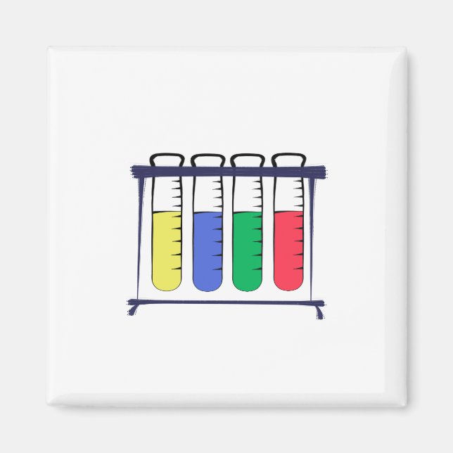 Test Tube Shelf Magnet (Front)